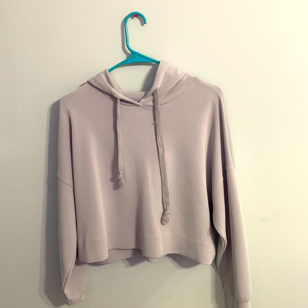 GRAY CROP HOODIE BOUGHT FROM ALTARD STATE | SIZE S